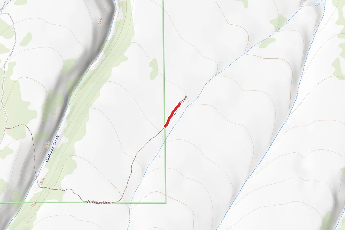 Cushman Mesa Road