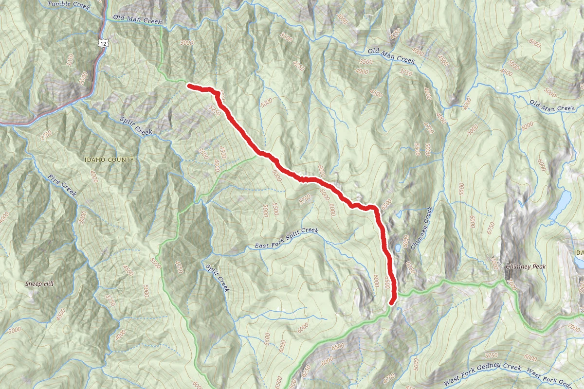 Split Creek Ridge