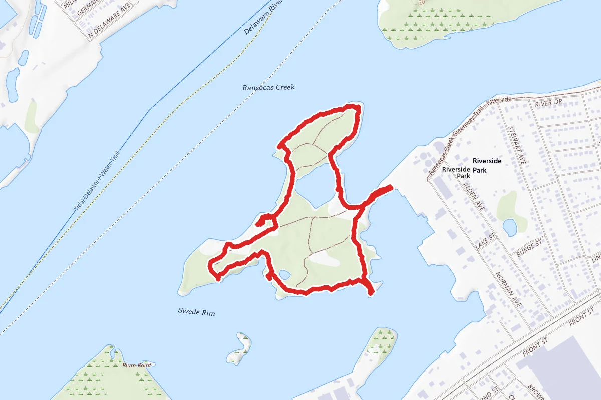 Amico Island County Park Loop