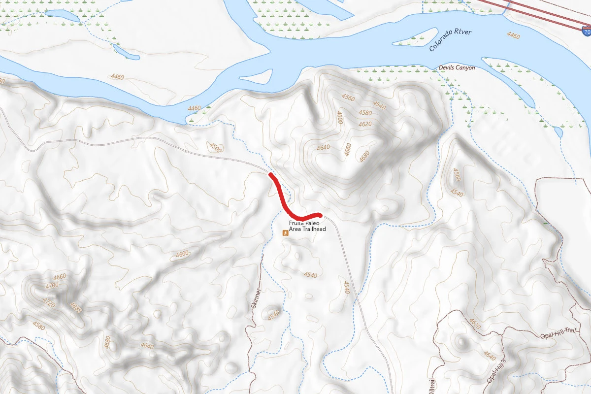 Horsethief Canyon Road