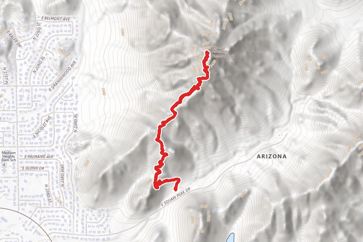 Piestewa Peak Summit Trail #300