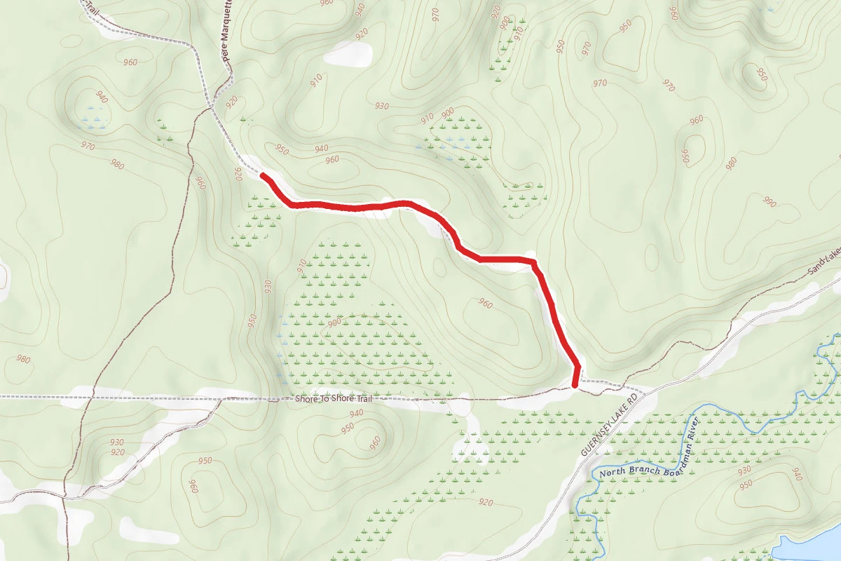 Sand Lake Quiet Area Pathway