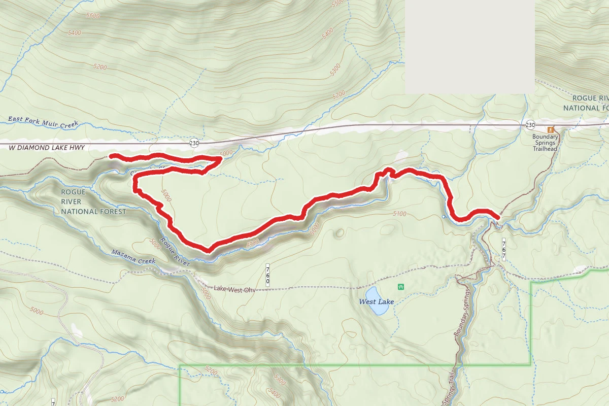 Upper Rogue River Trail
