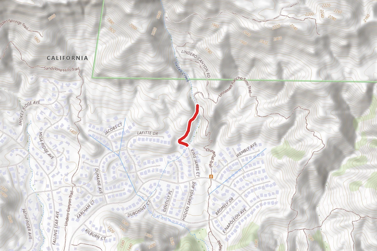China Flat Trail Connector