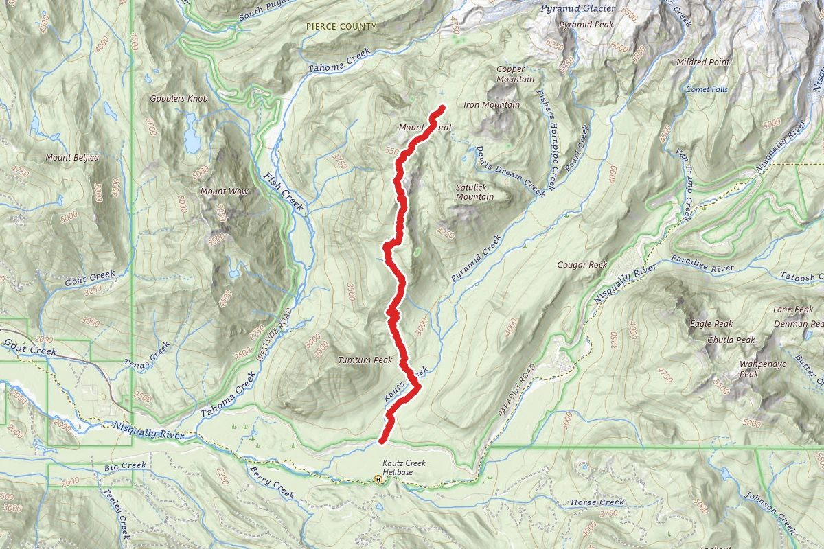 Kautz Creek Trail