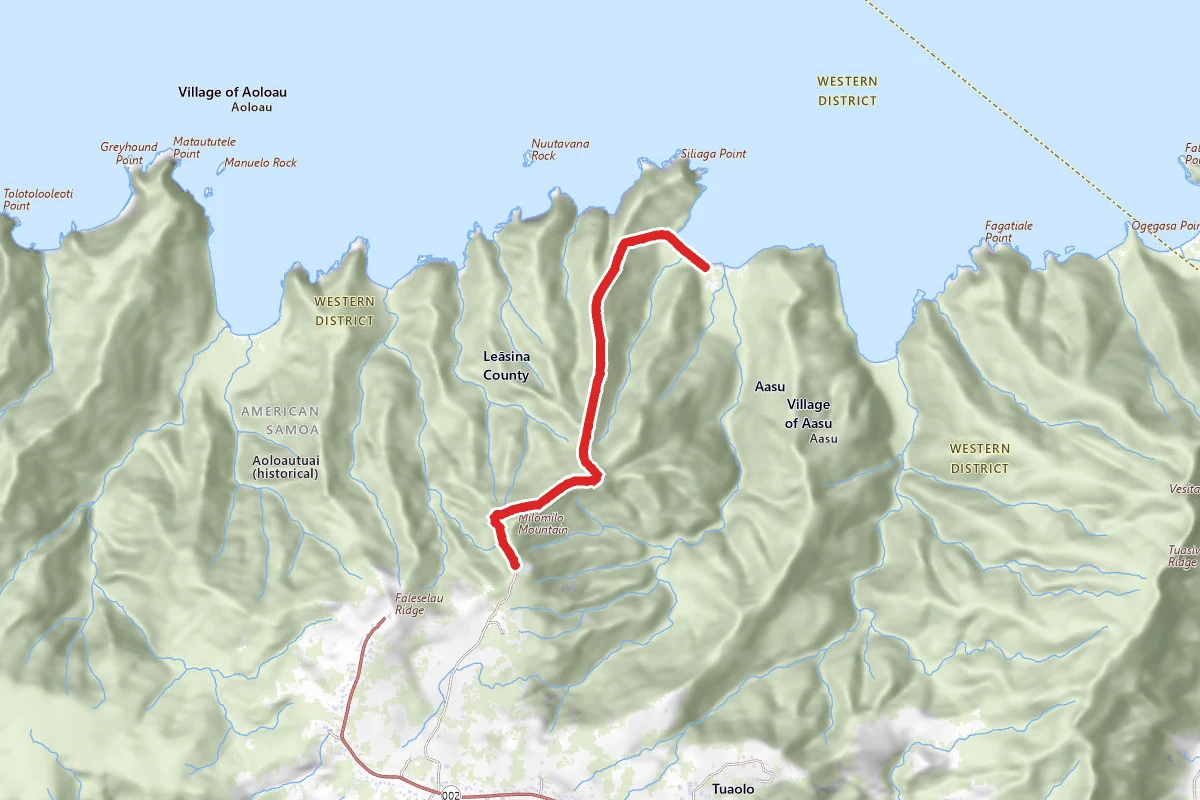 Massacre Bay Trail