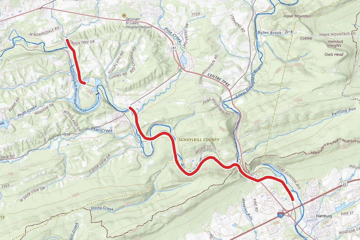 Schuylkill River Trail - John Bartram Trail