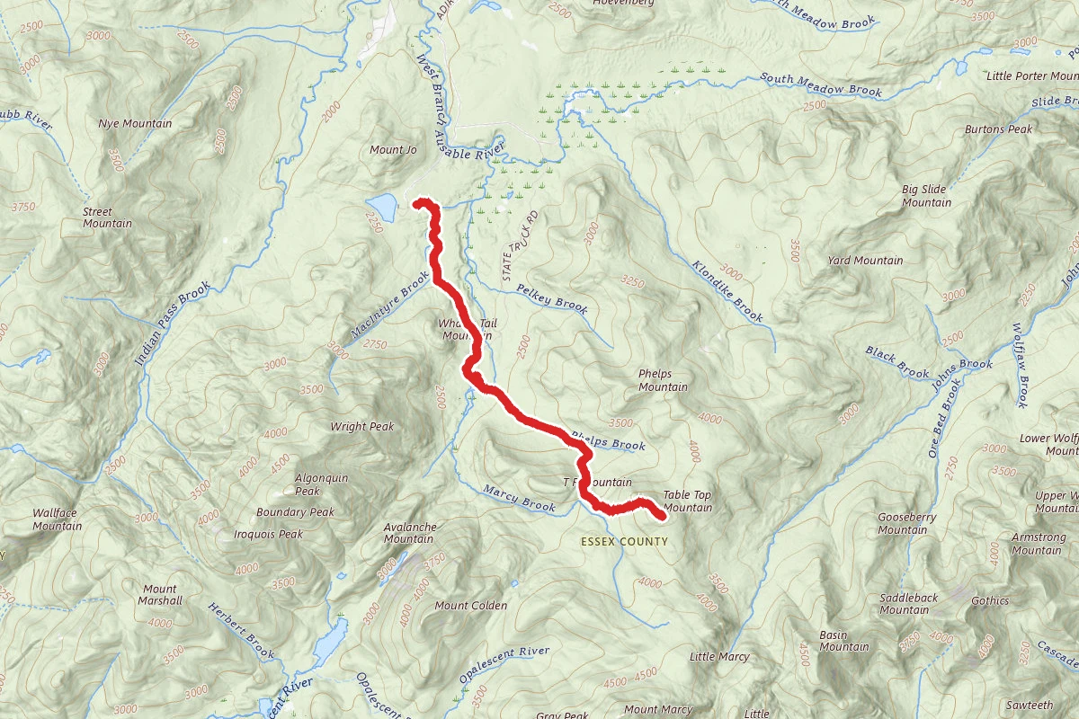 Table Top Mountain via Van Hoevenberg Trail