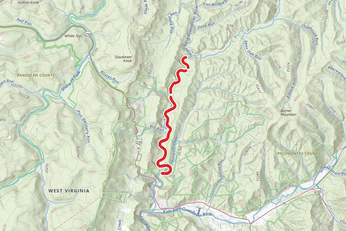West Fork Rail Trail