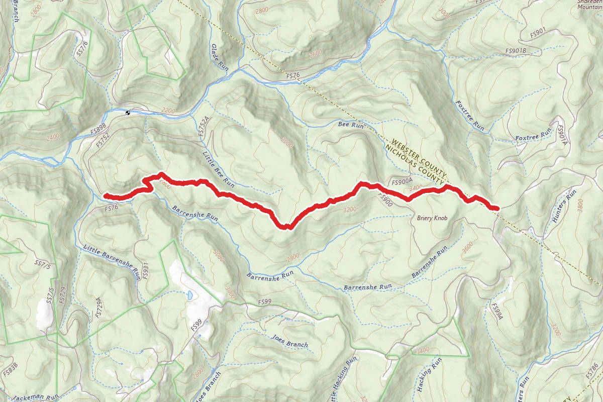 Barrenshe Trail