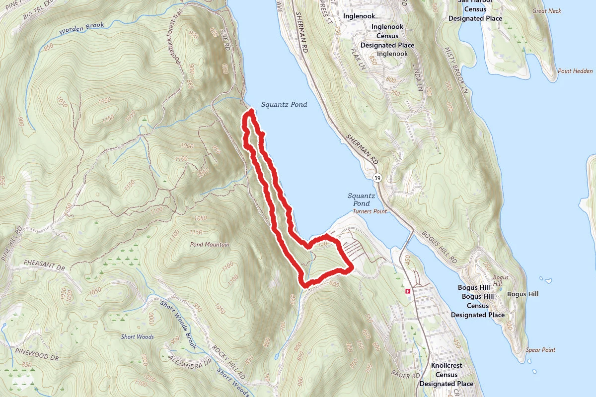 Squantz Pond Trail