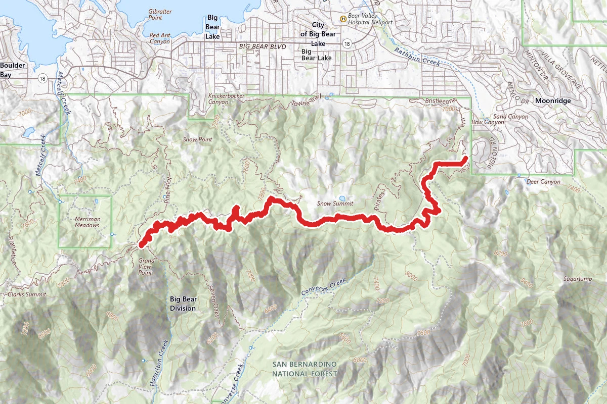Skyline Divide OHV Trail