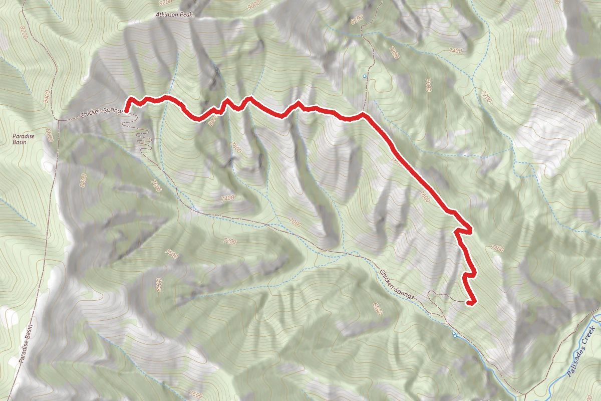 Chicken Springs Ridge