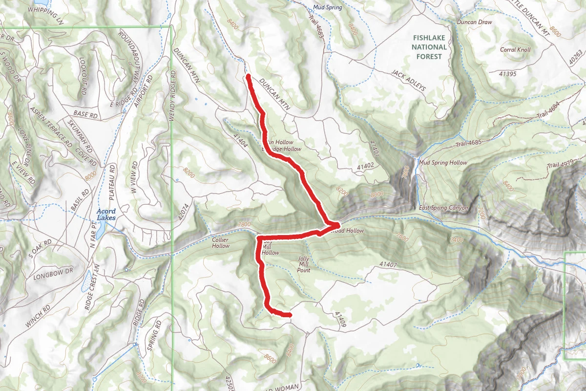 Broad Hollow-Sheep Valley
