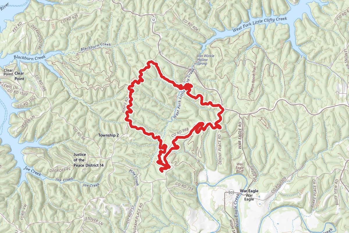 Little Clifty Creek Loop
