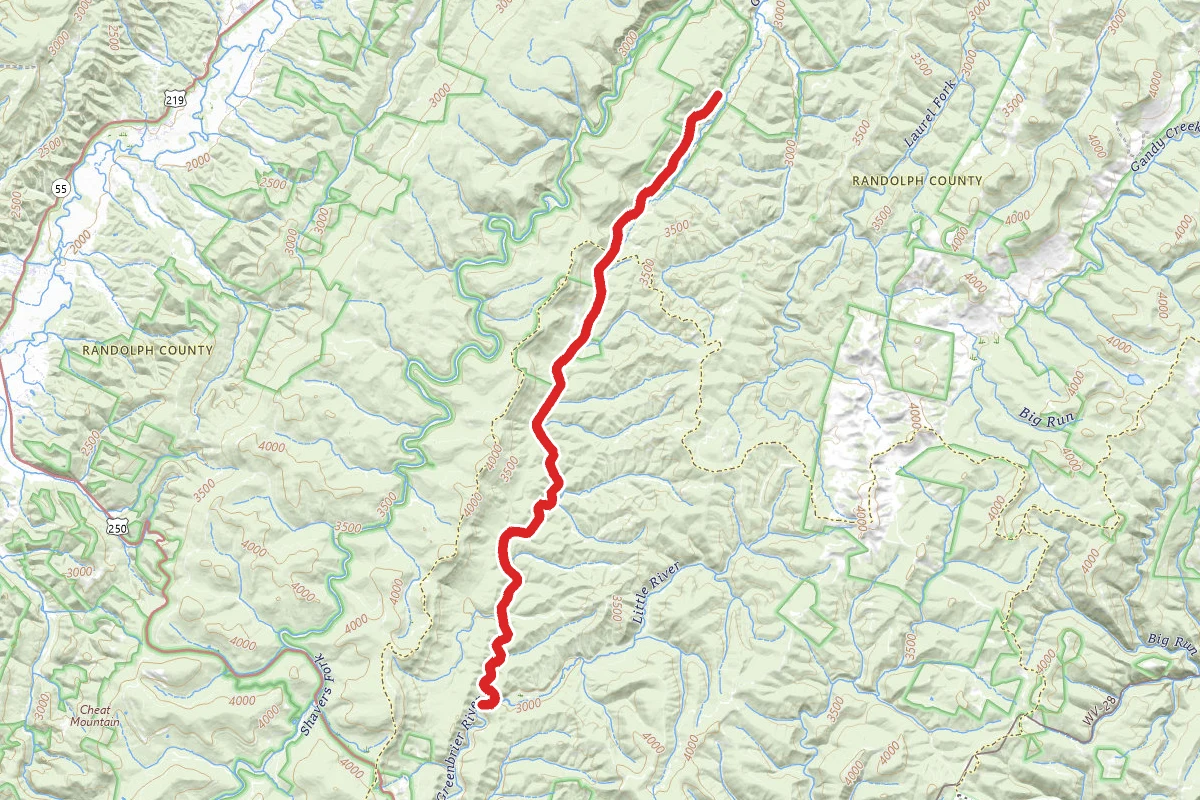 West Fork Rail Trail