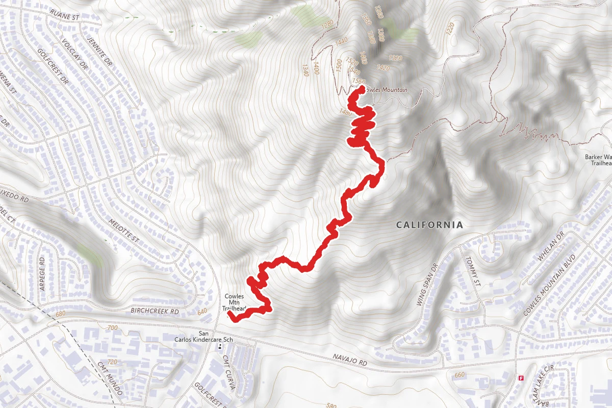 Cowles Mountain Trail