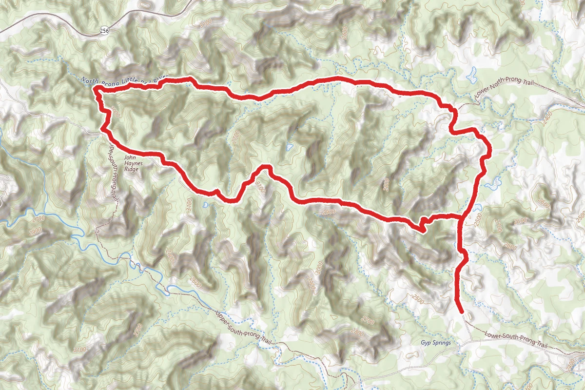 Haynes Ridge and Upper Canyon Trail Loop