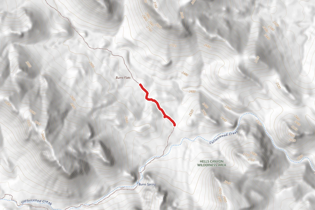 Burro Flats Trail