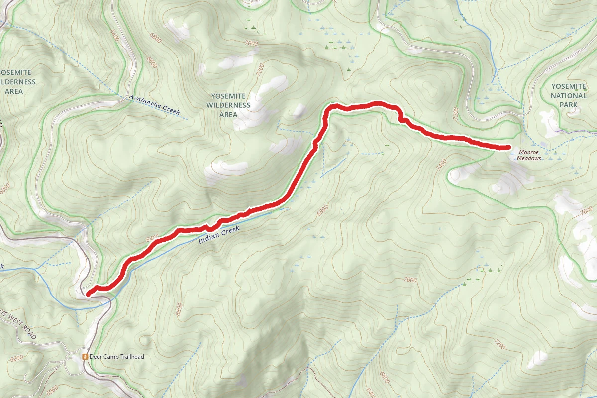 Chinquapin Trail