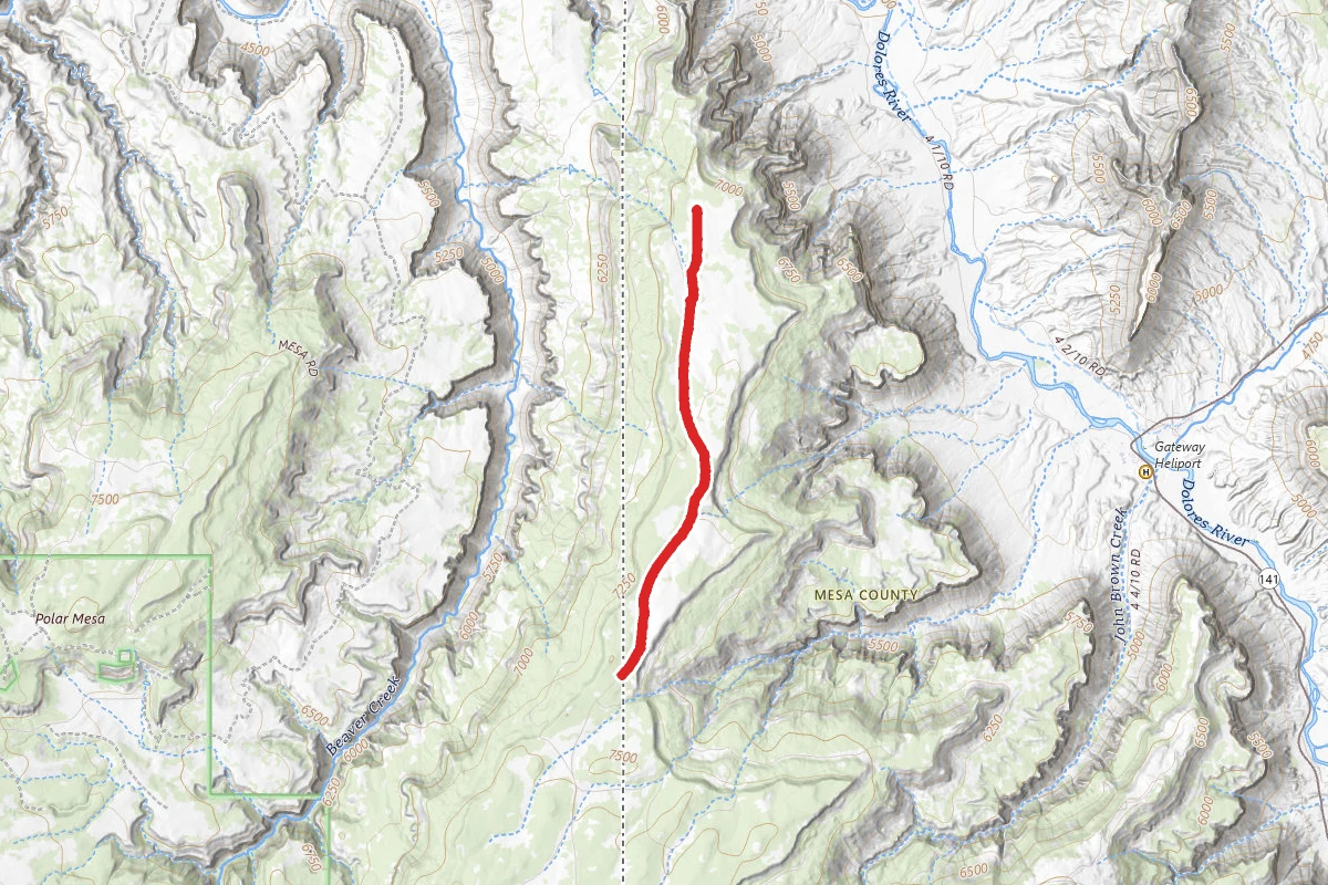 County Road 1/10