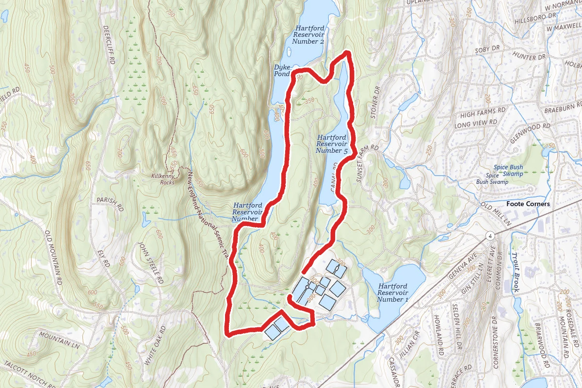Metropolitan District Reservoir #5 Red Loop