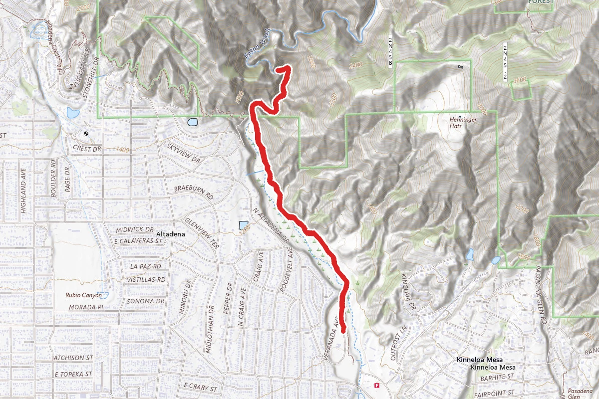 Eaton Canyon Trail