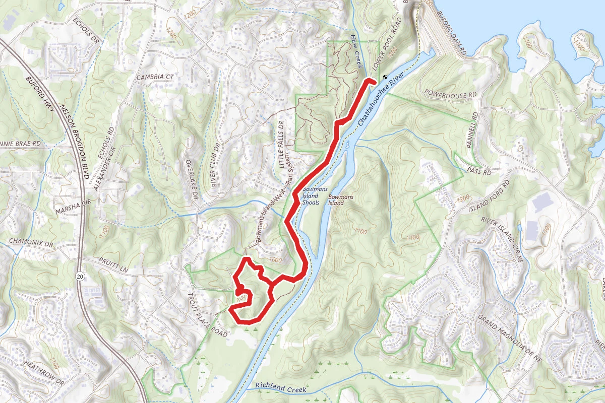 Bowmans Island Trail