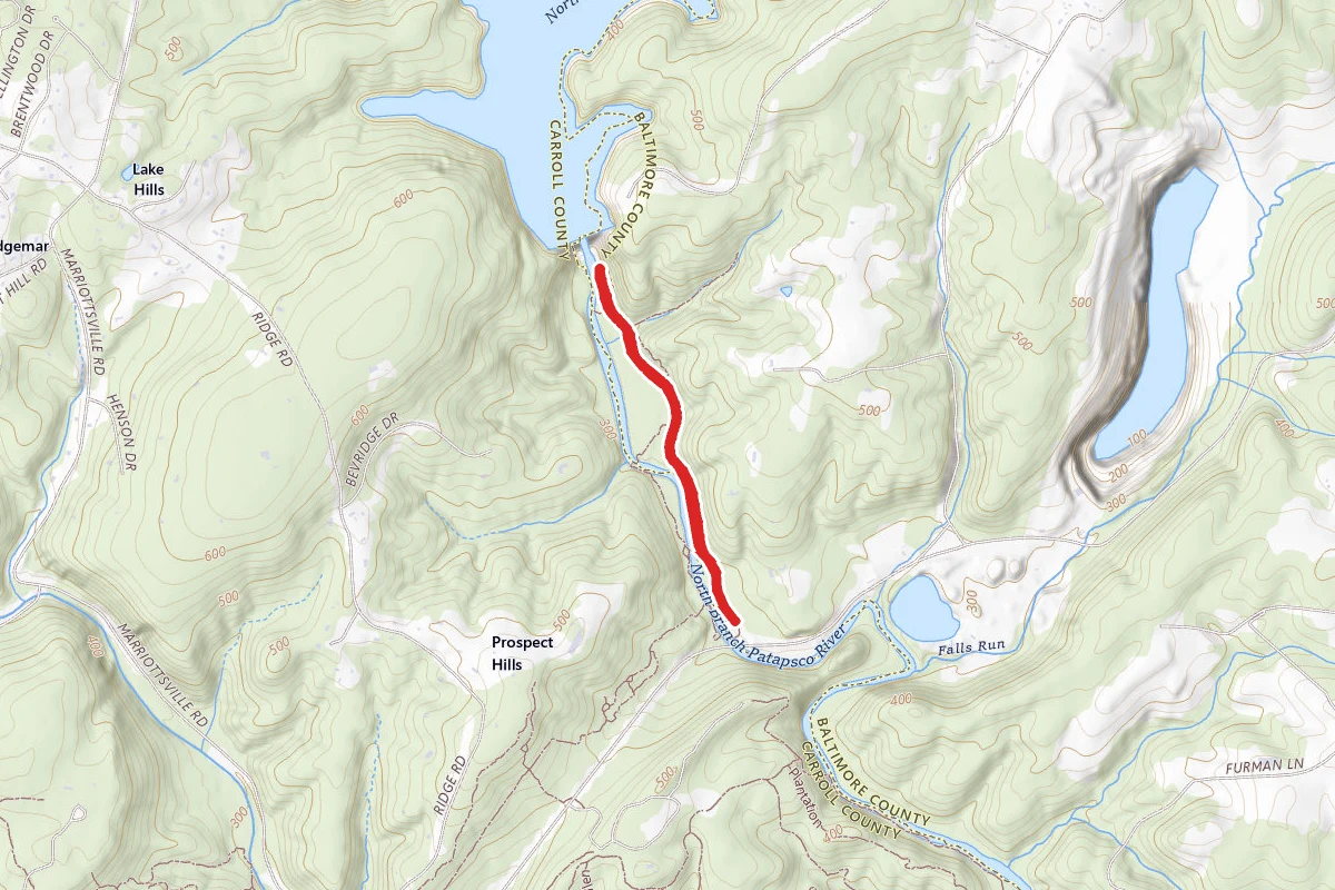 Liberty Dam Trail