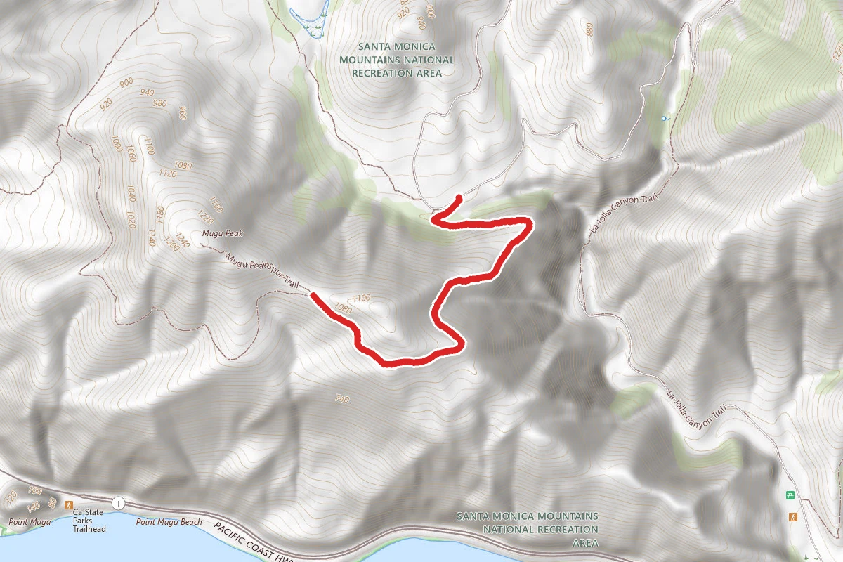 Mugu Peak Spur Trail