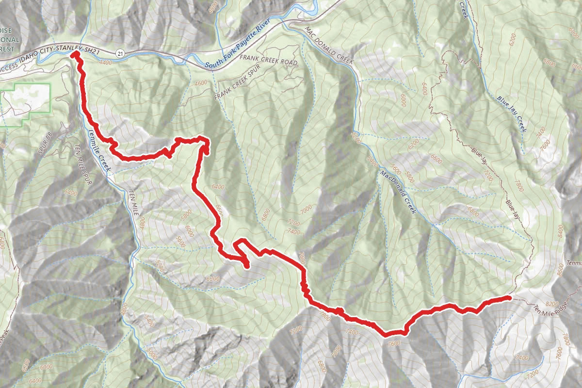 Ten Mile Ridge