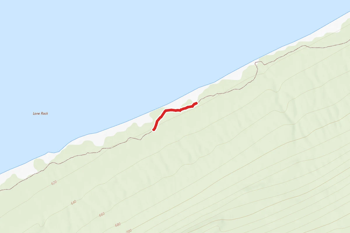Porcupine Mountains State Park - Lake Superior Trail