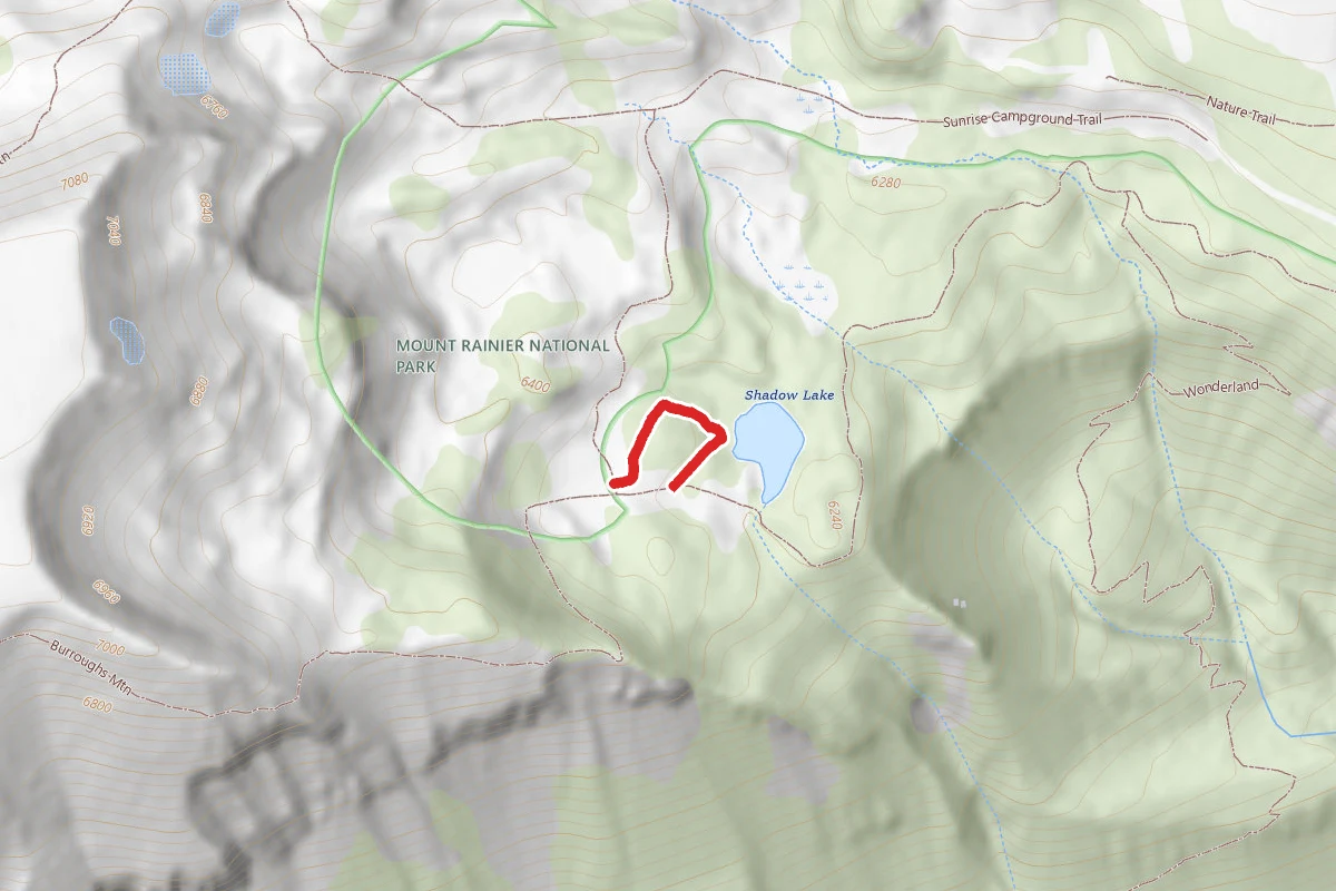 Shadow Lake Spur Trail
