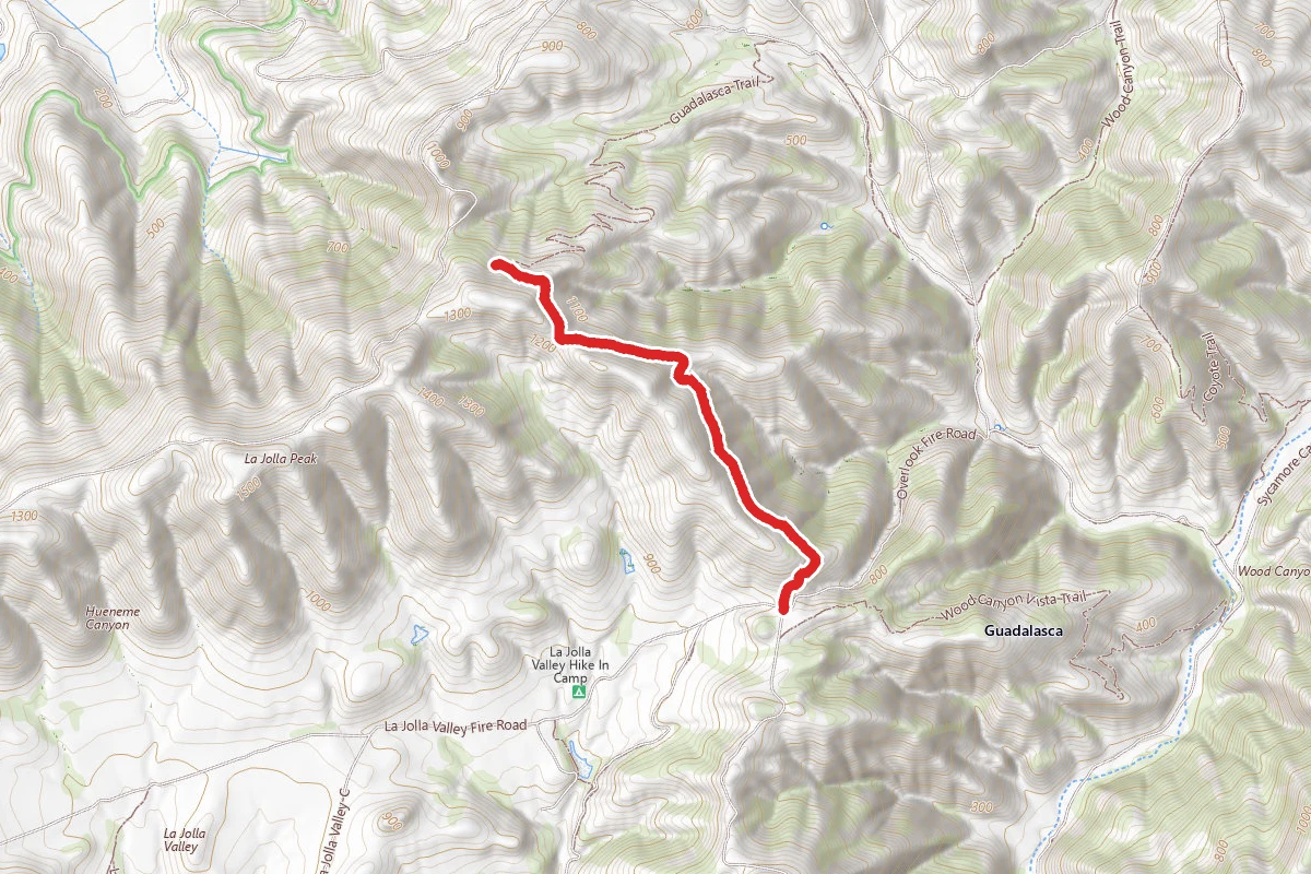 North Overlook Fire Road