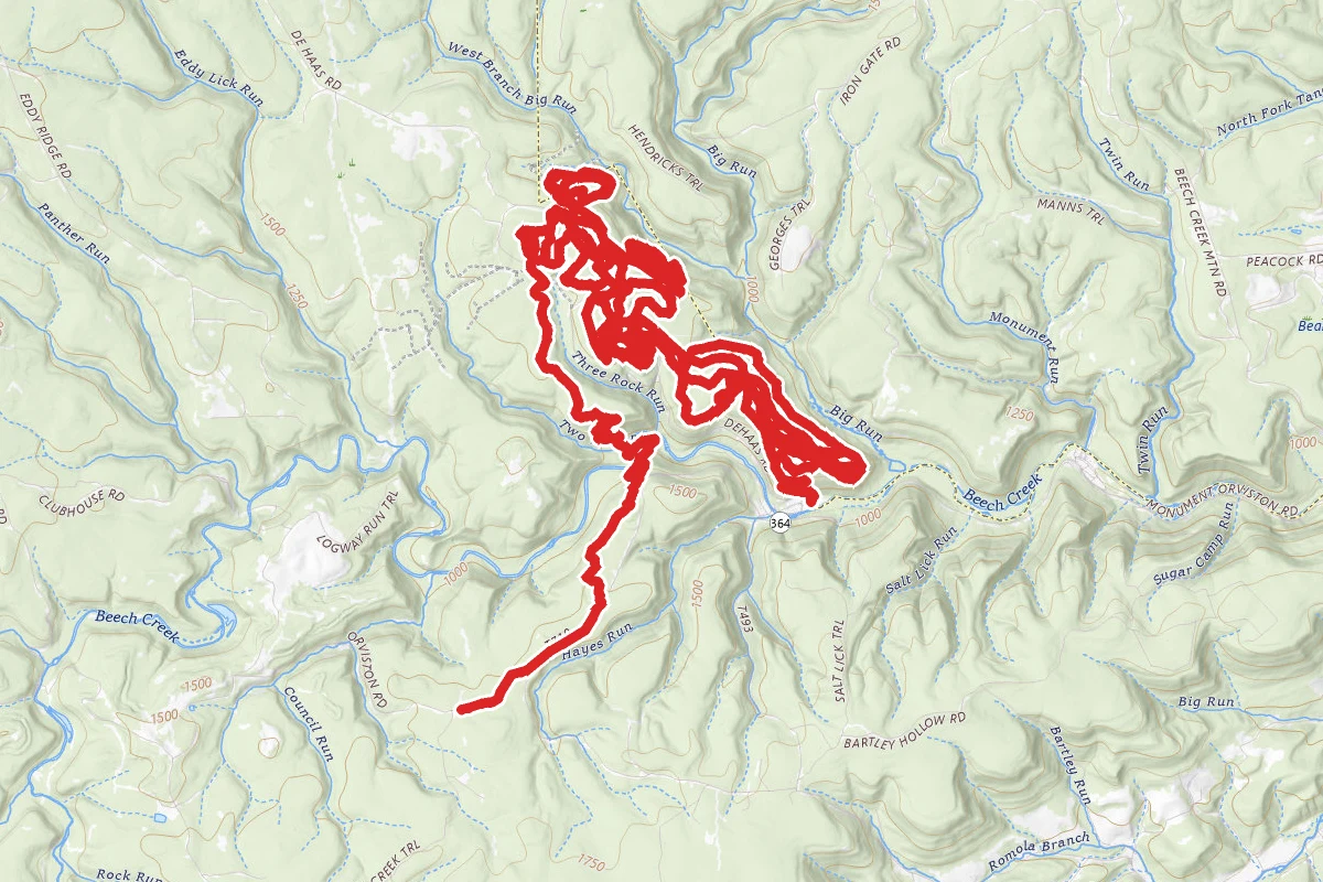 Bloody Skillet Atv Trail