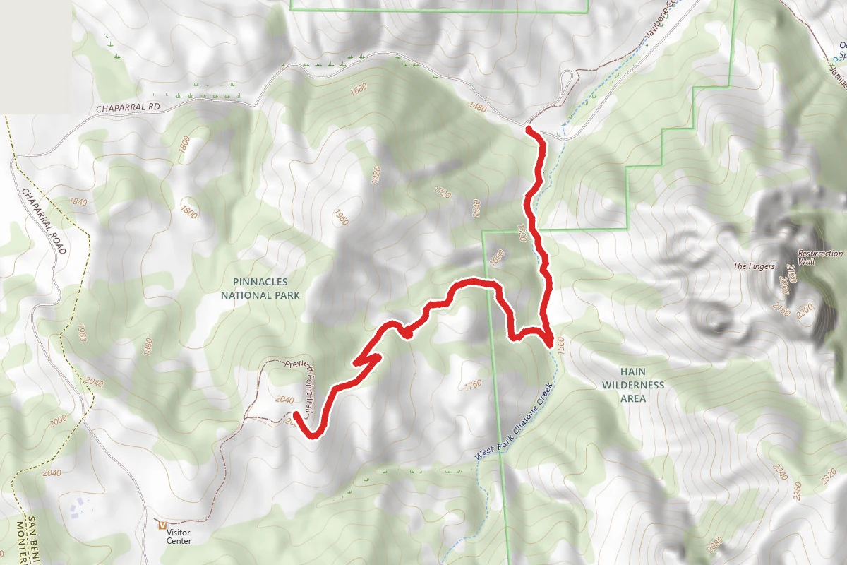 Jawbone Canyon Trail