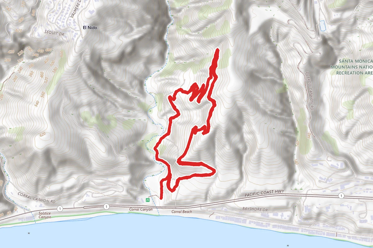 Corral Canyon Trail