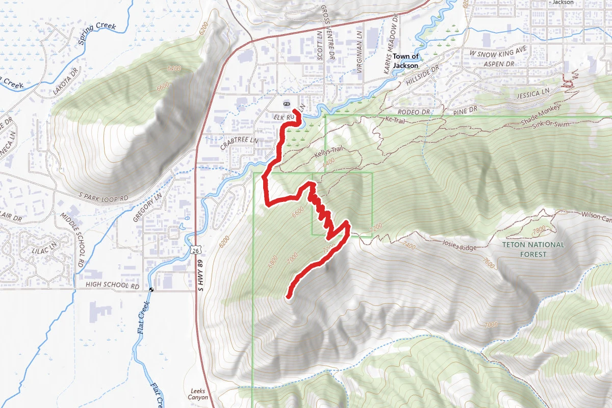 Josie's Ridge Trail