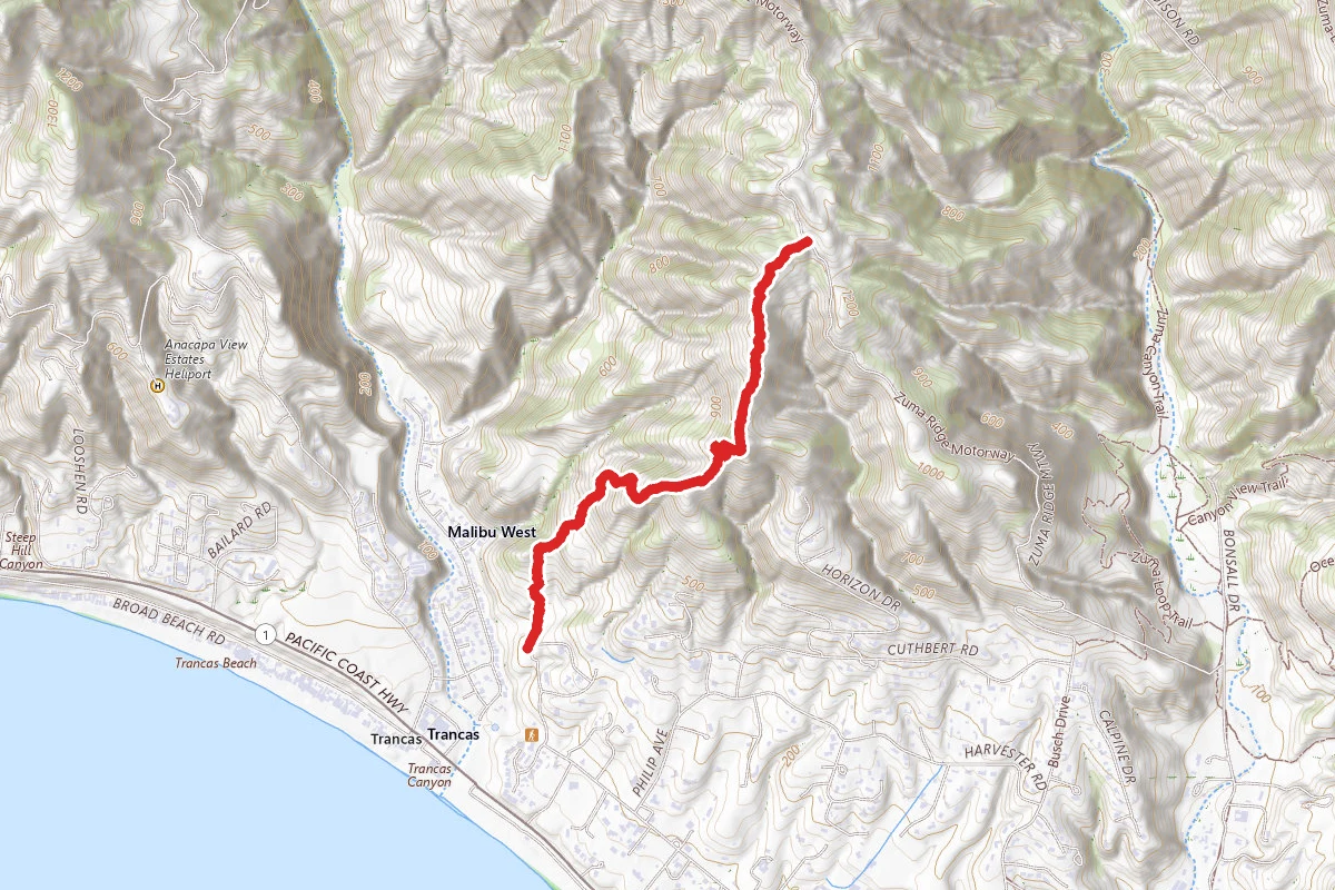Chumash Indian Trail
