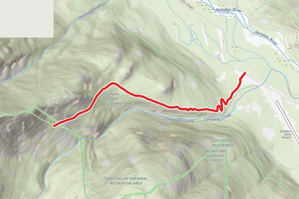Company Creek Trail