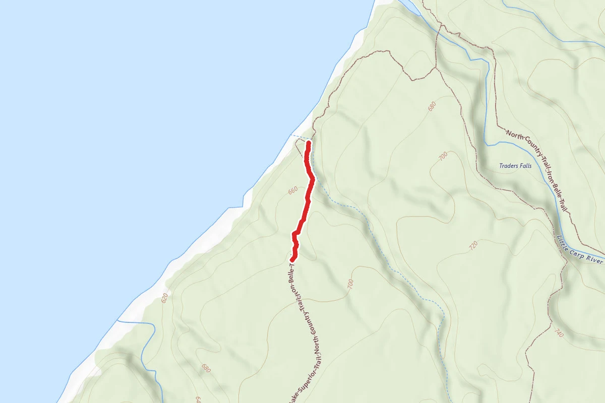 Porcupine Mountains State Park - Lake Superior Trail_North Country Trail;Iron Belle Trail