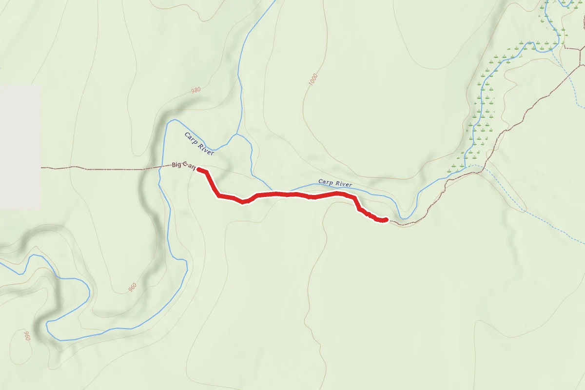 Porcupine Mountains State Park - Big Carp River Trail