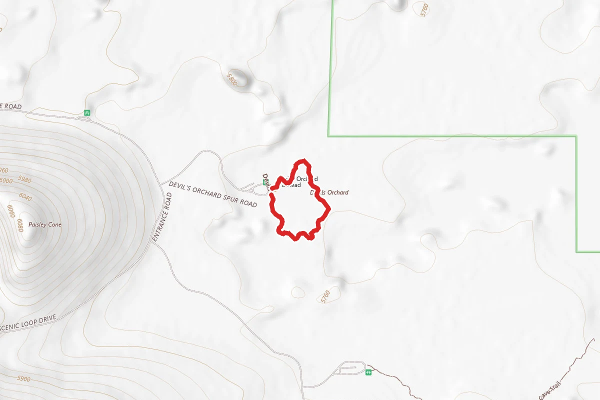 Devils Orchard  Trail