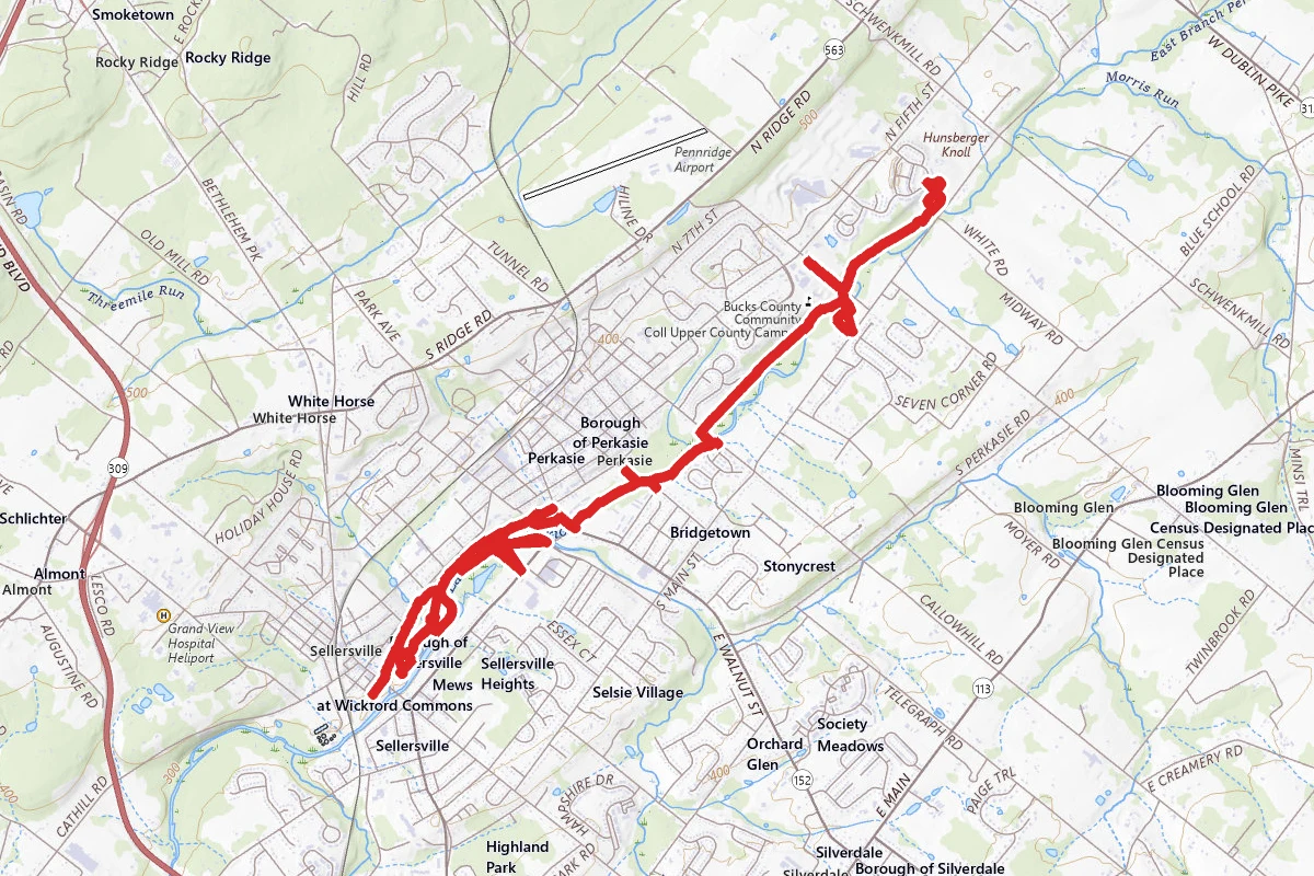 Sellersville-Perkasie-East Rockhill Bicycle/Walking Path System