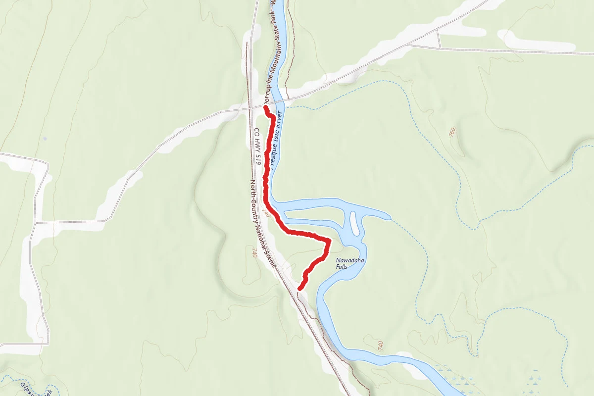 Porcupine Mountains State Park - West River Trail_North Country Trail_Iron Belle Trail