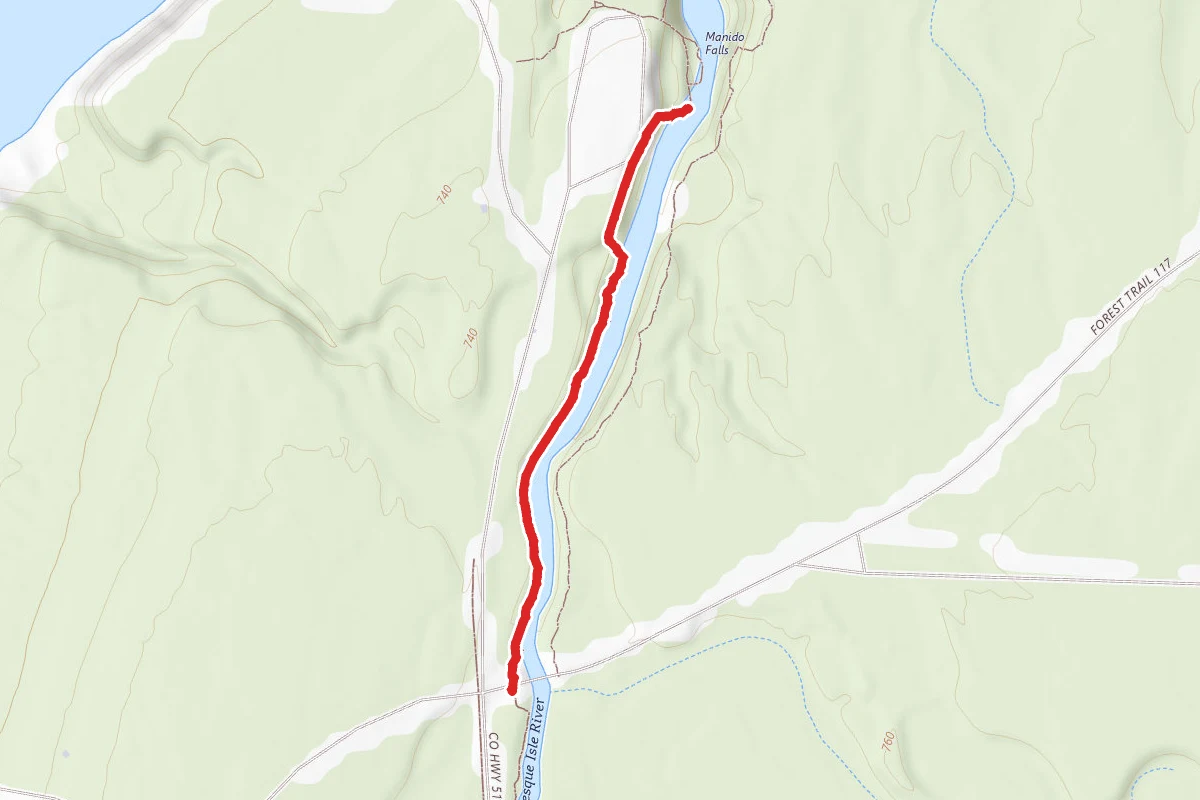 Porcupine Mountains State Park - West River Trail_North Country Trail_Iron Belle Trail