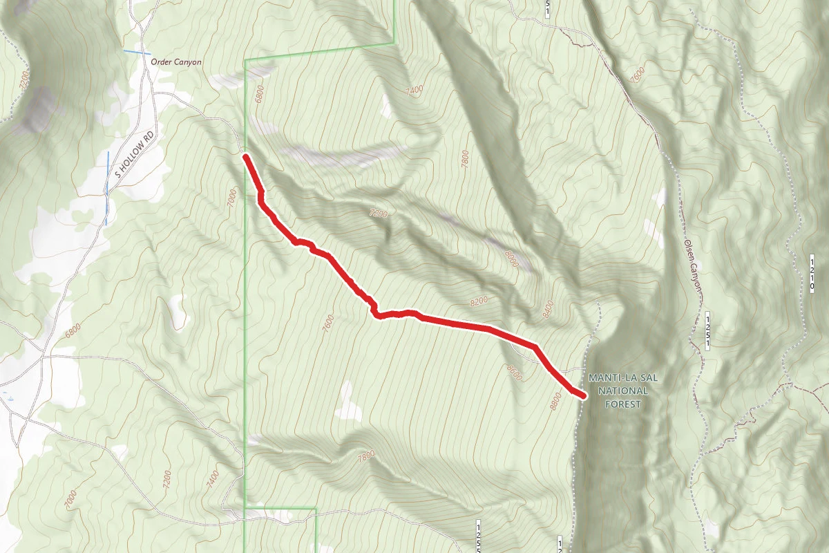 Order Canyon Trail