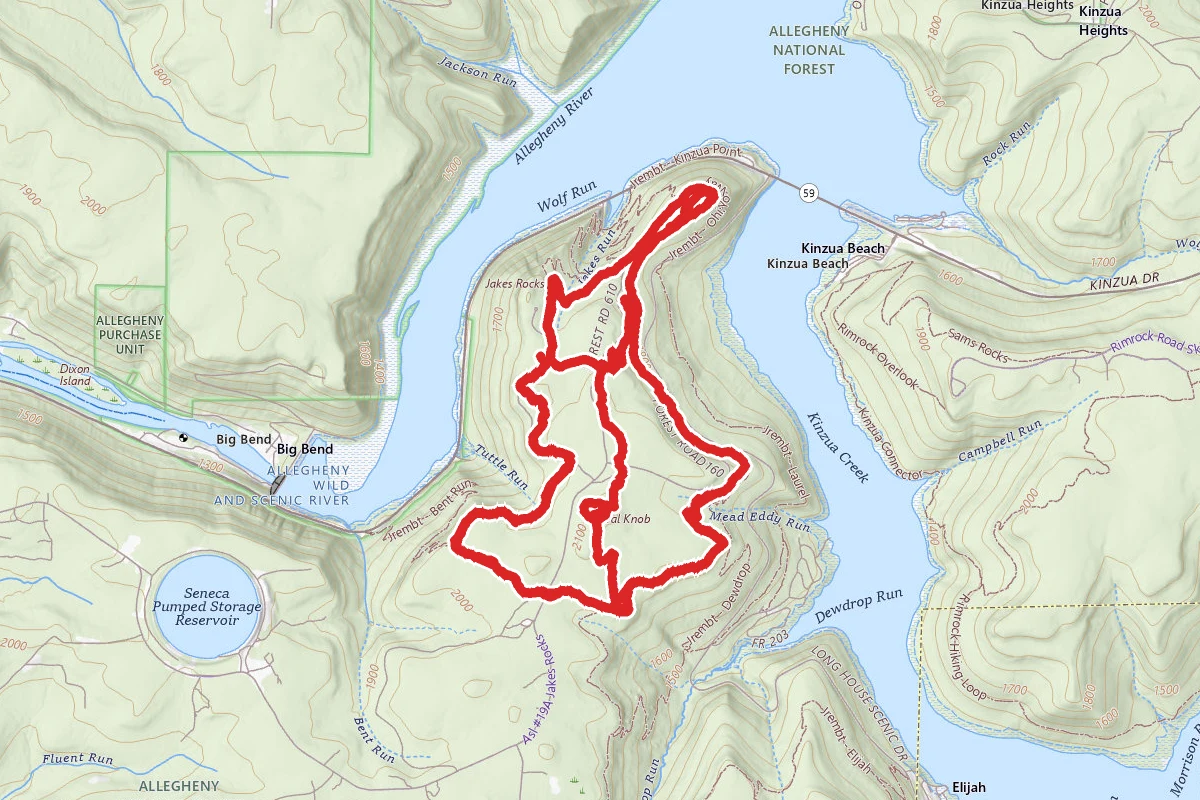 Jakes Rocks Trails