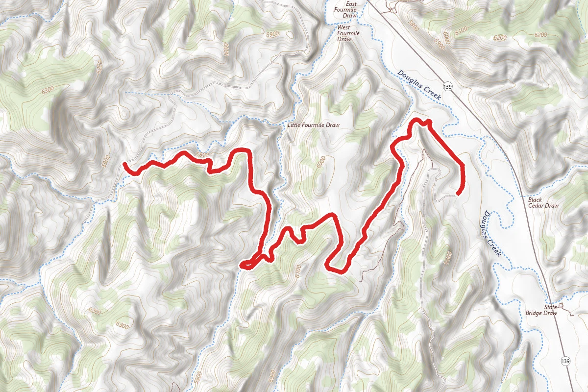 Fourmile Draw Road