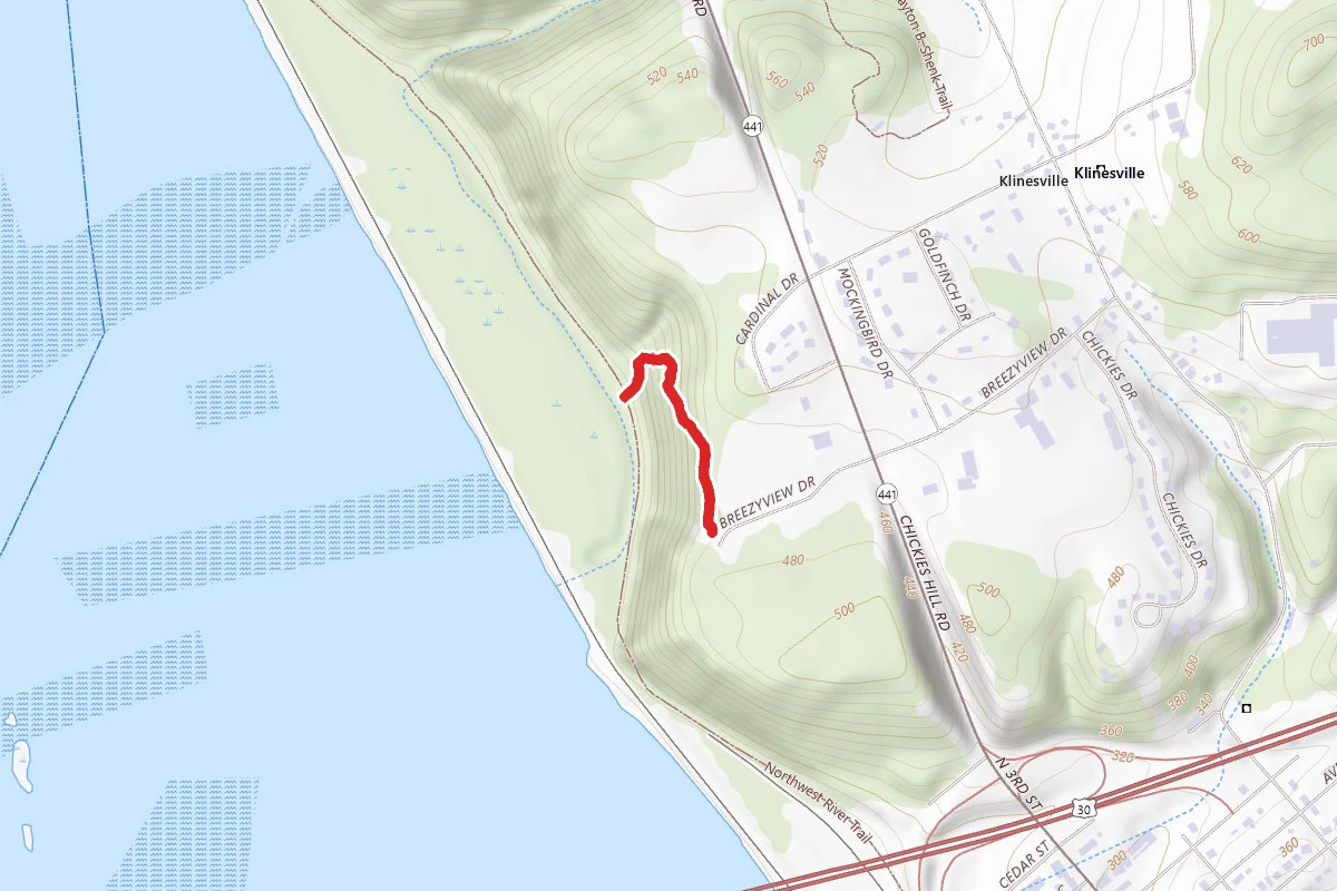 Breezyview Overlook Trail